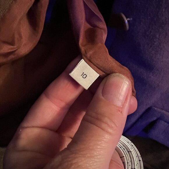 Calvin Klein Vintage 1970s size 10 Utility coat Blazer with iLGWU label EUC - Picture 6 of 9